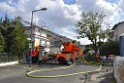 Dachstuhlbrand Koeln Poll Geislarerstr P513